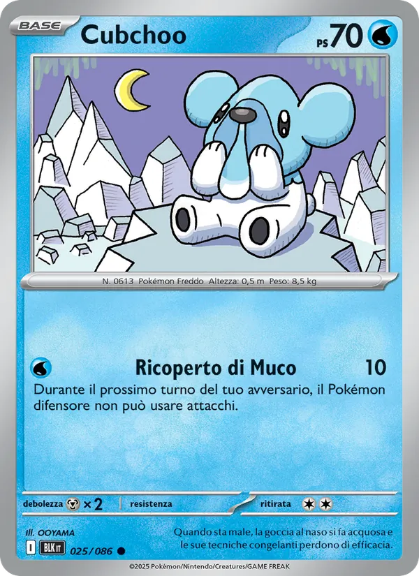 Cubchoo (xBLK 025)