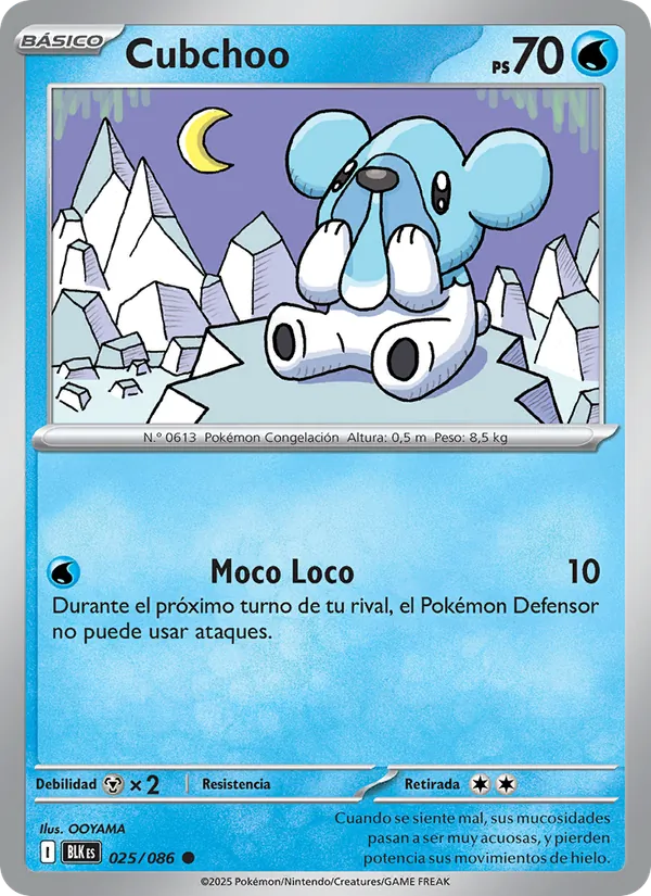 Cubchoo (xBLK 025)