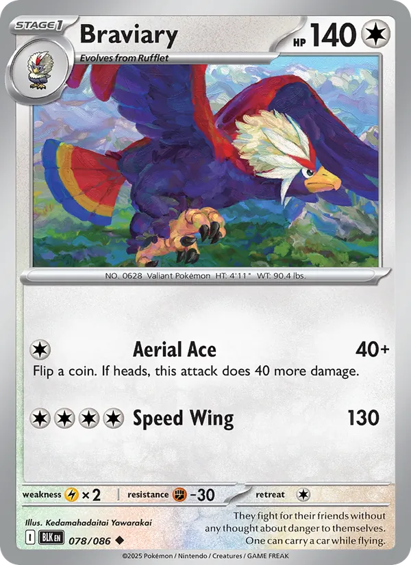 Braviary (xBLK 078)