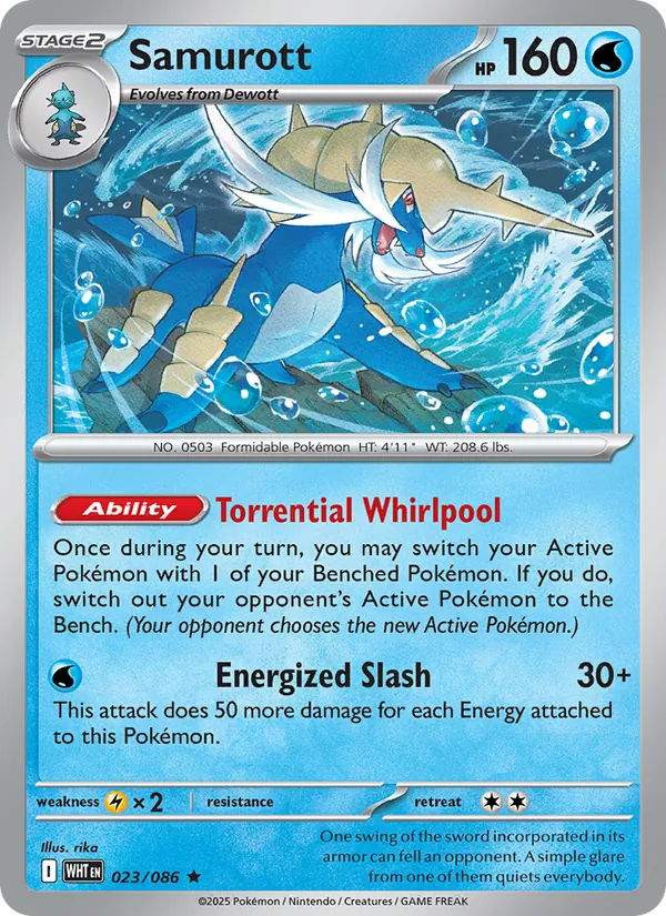Samurott (xWHT 023)