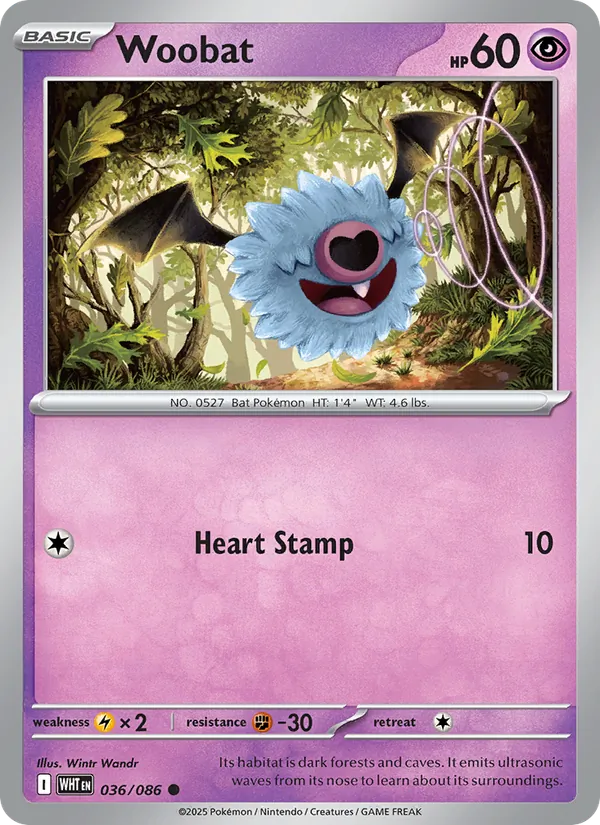 Woobat (xWHT 036)