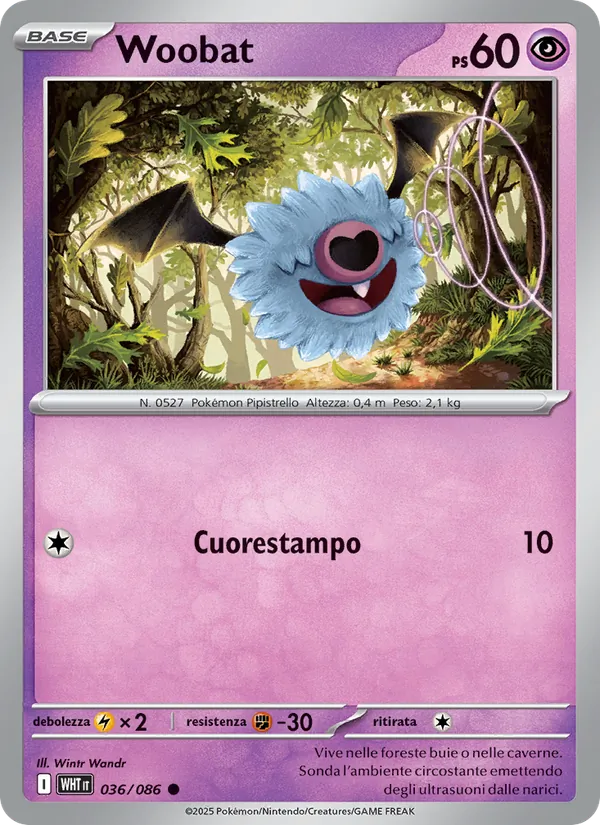 Woobat (xWHT 036)