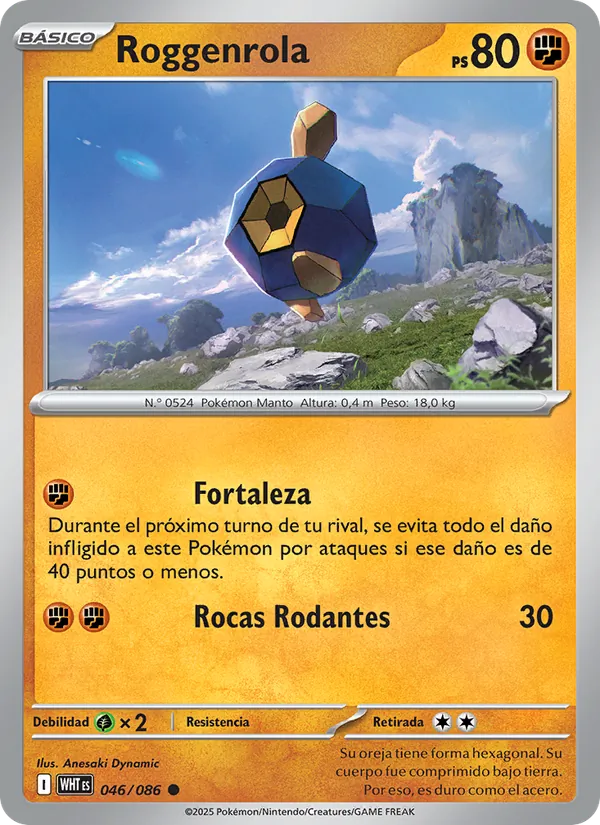 Roggenrola (xWHT 046)