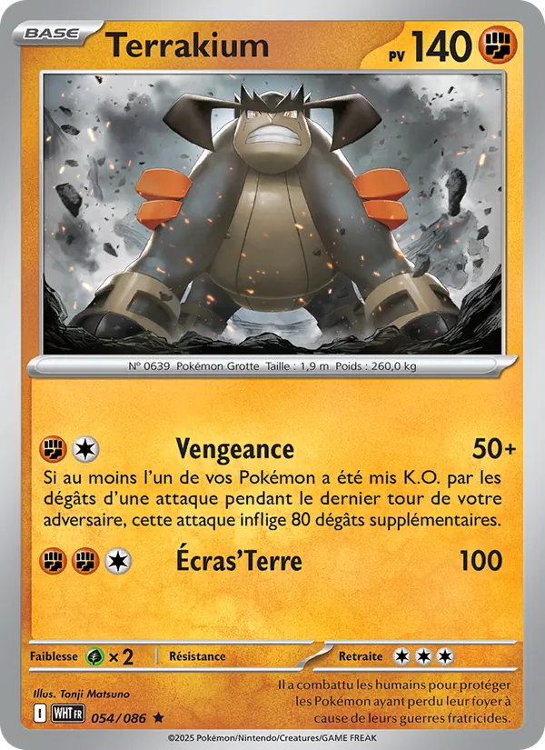 Terrakion (xWHT 054)