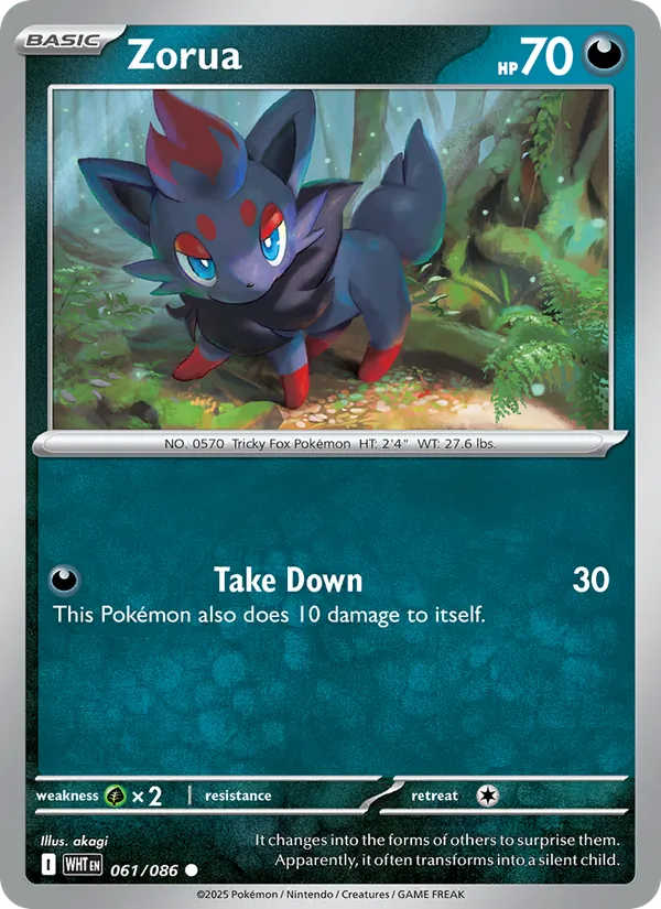 Zorua (xWHT 061)