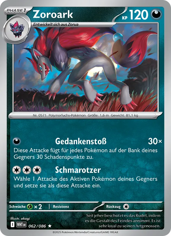 Zoroark (xWHT 062)