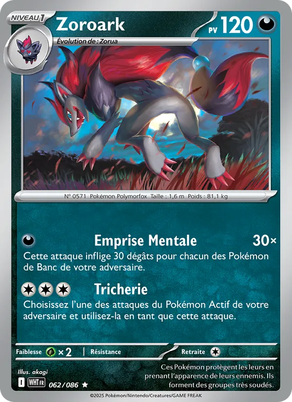 Zoroark (xWHT 062)