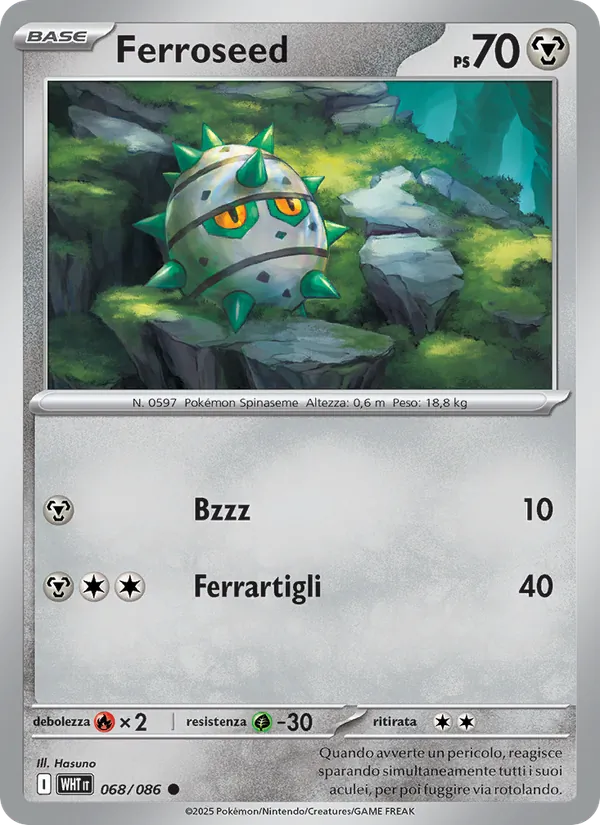 Ferroseed (xWHT 068)