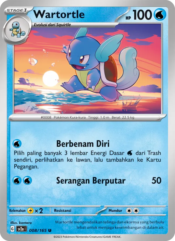 Wartortle (xsv2a 008)