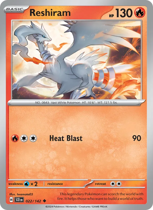 Reshiram (SCR 022)