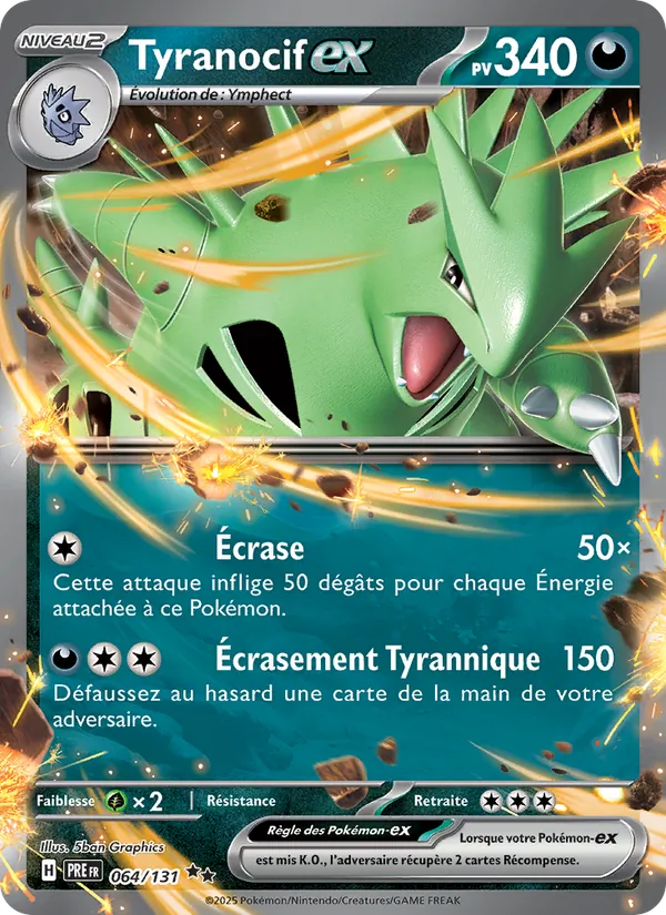 Tyranitar ex (xPRE 064)