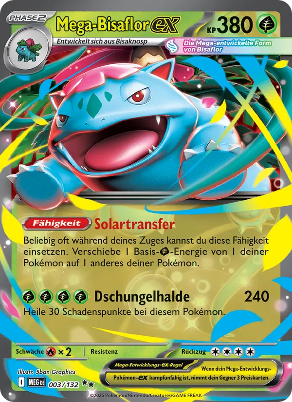 Mega Bisaflor ex (MEG 003)