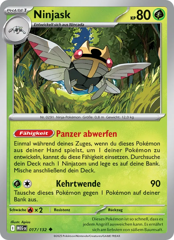 Ninjask (MEG 017)