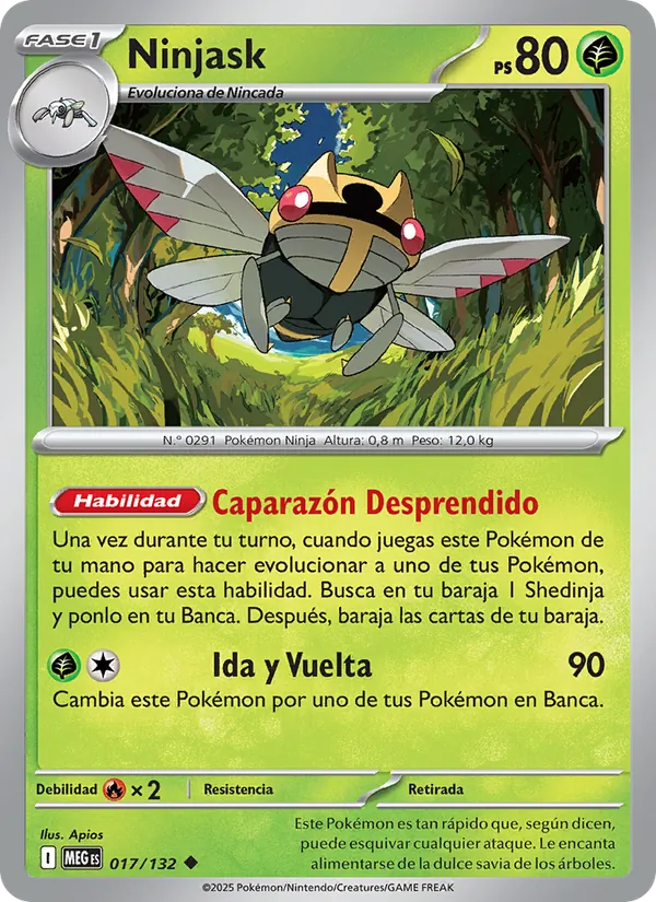 Ninjask (MEG 017)