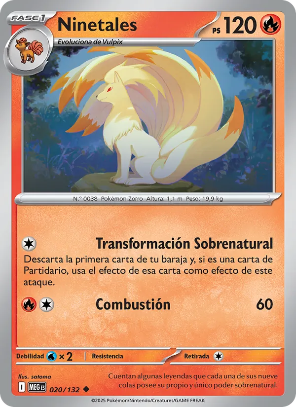 Ninetales (MEG 020)
