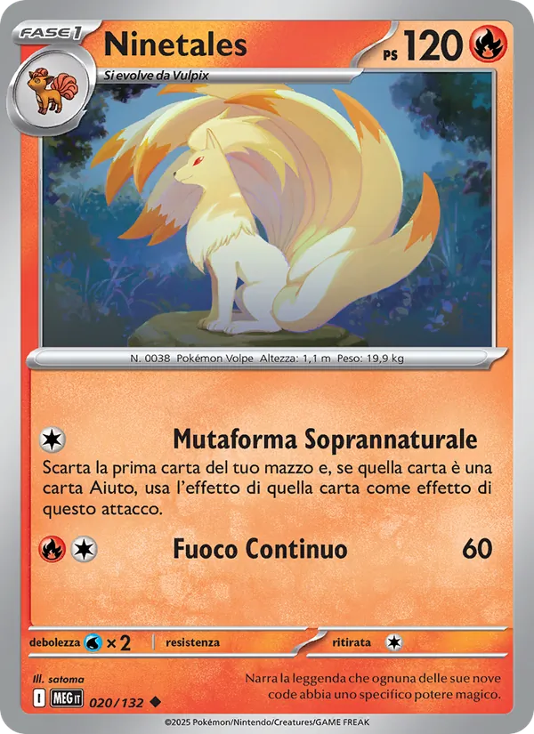 Ninetales (MEG 020)