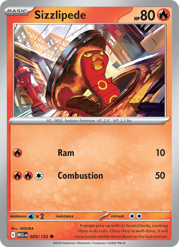 Sizzlipede (MEG 029)