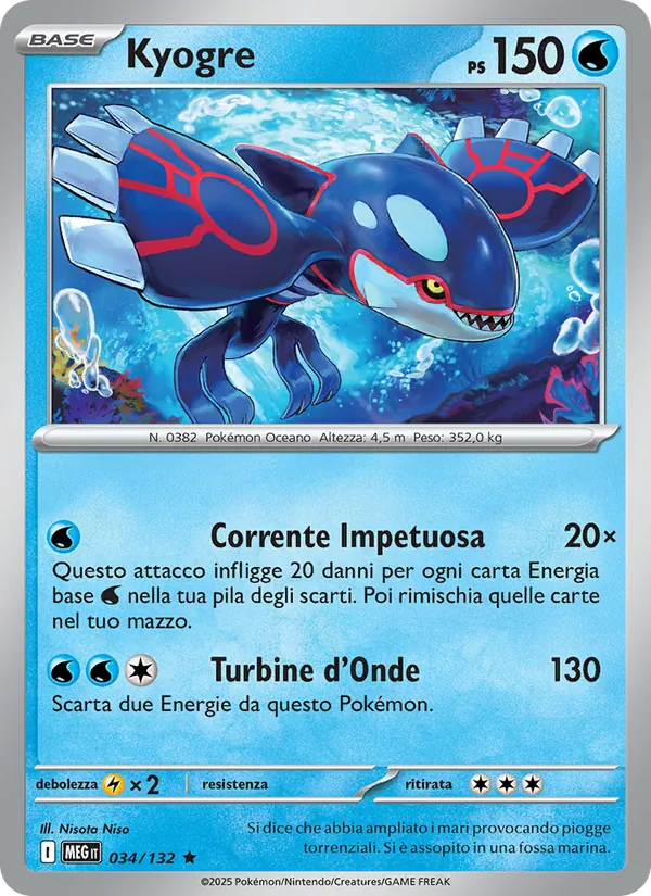 Kyogre (MEG 034)