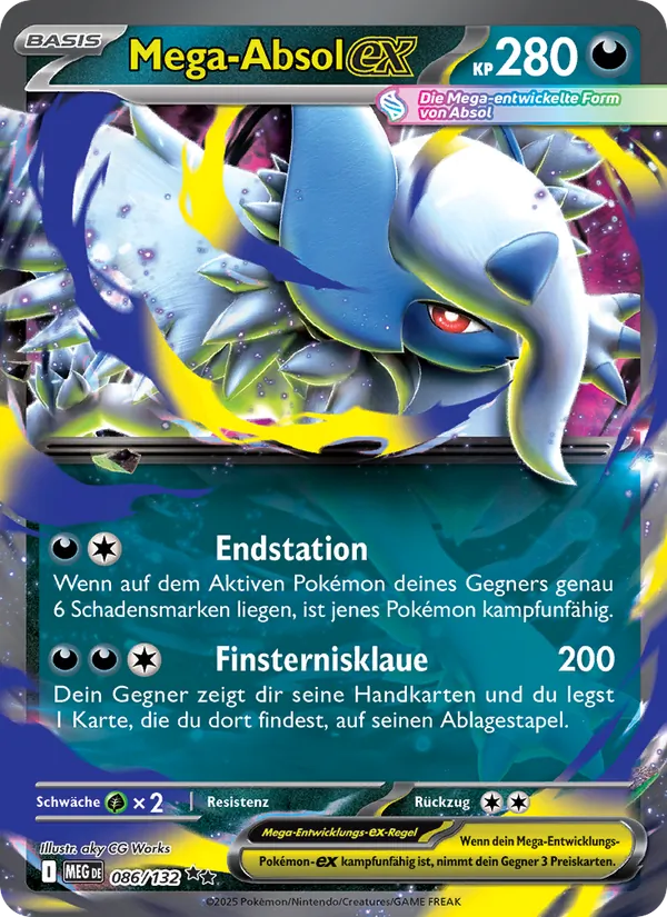 Mega Absol ex (MEG 086)