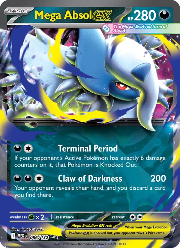 Mega Absol ex (MEG 086)