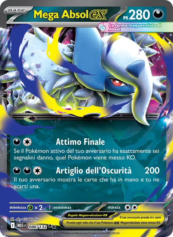 Mega Absol ex (MEG 086)