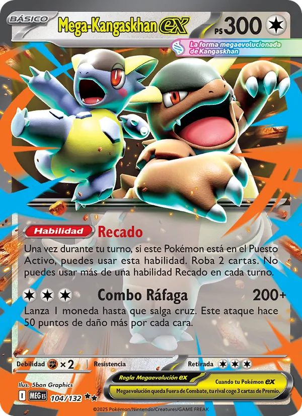 Mega Kangaskhan ex (MEG 104)