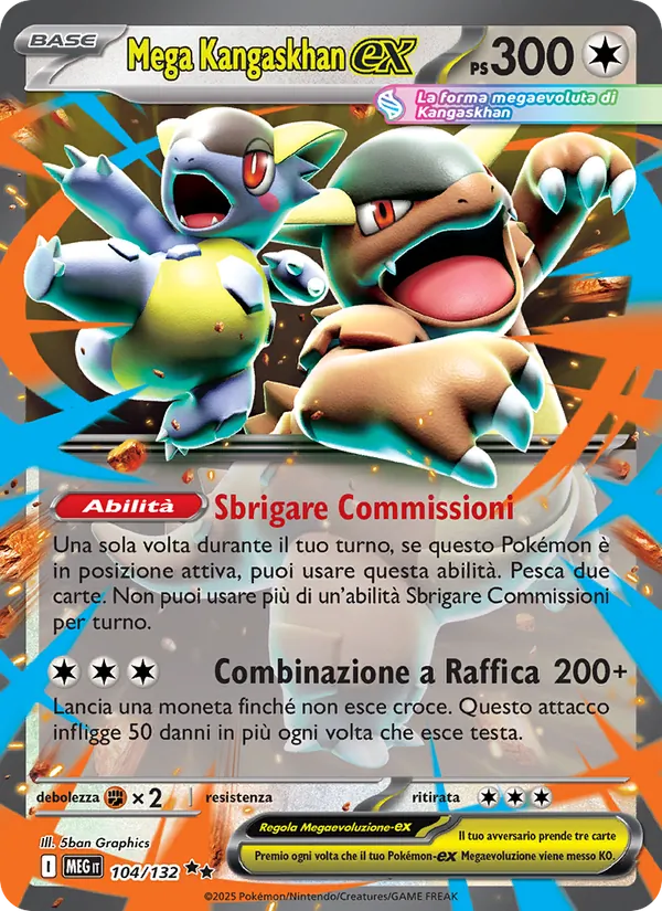 Mega Kangaskhan ex (MEG 104)