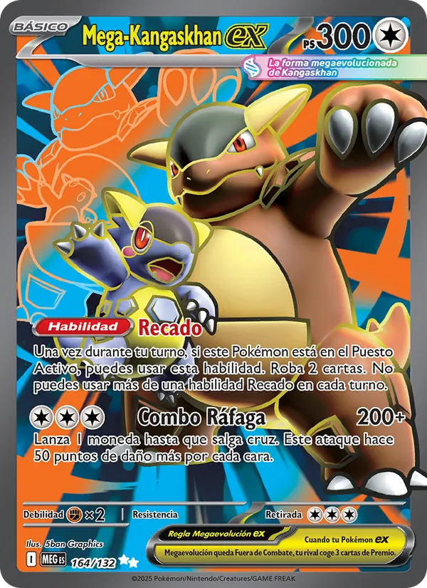 Mega Kangaskhan ex (MEG 164)