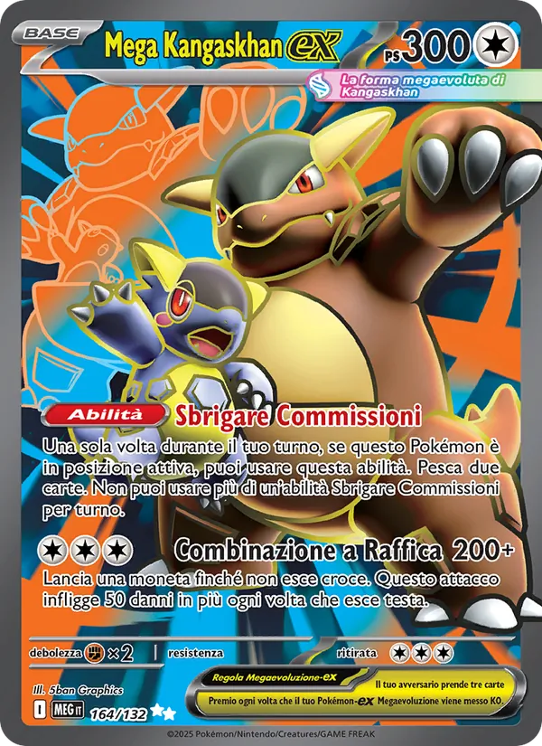 Mega Kangaskhan ex (MEG 164)