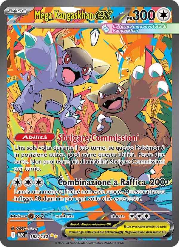 Mega Kangaskhan ex (MEG 182)