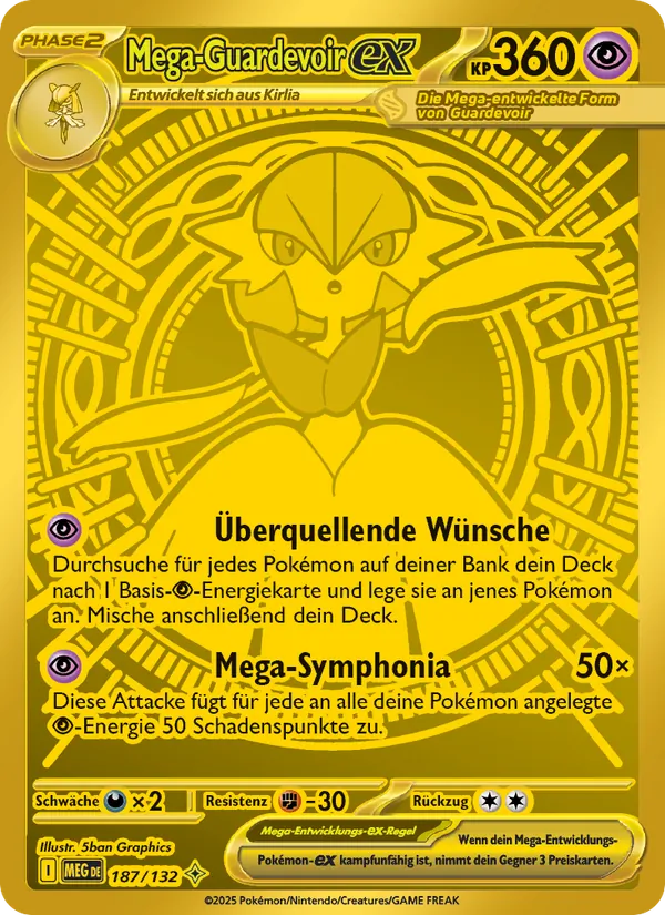 Mega Guardevoir ex (MEG 187)