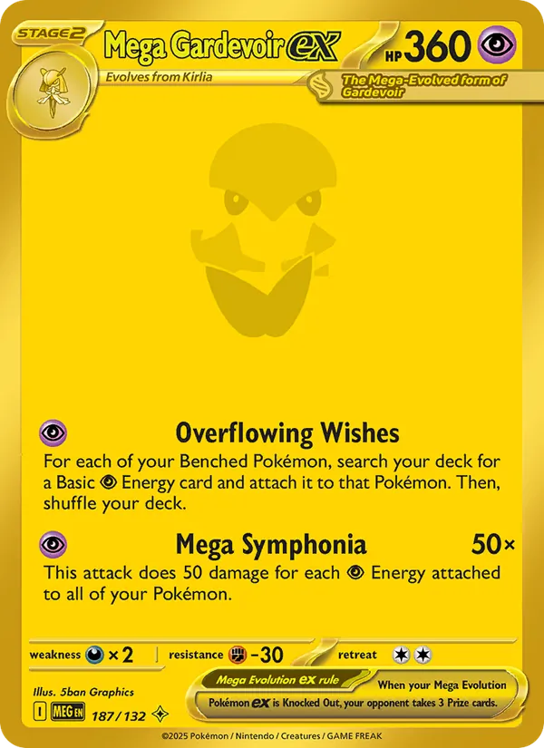 Mega Guardevoir ex (MEG 187)