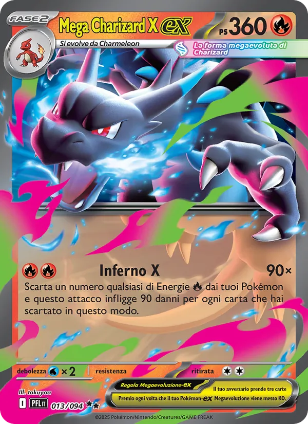 Mega Charizard X ex (PFL 013)