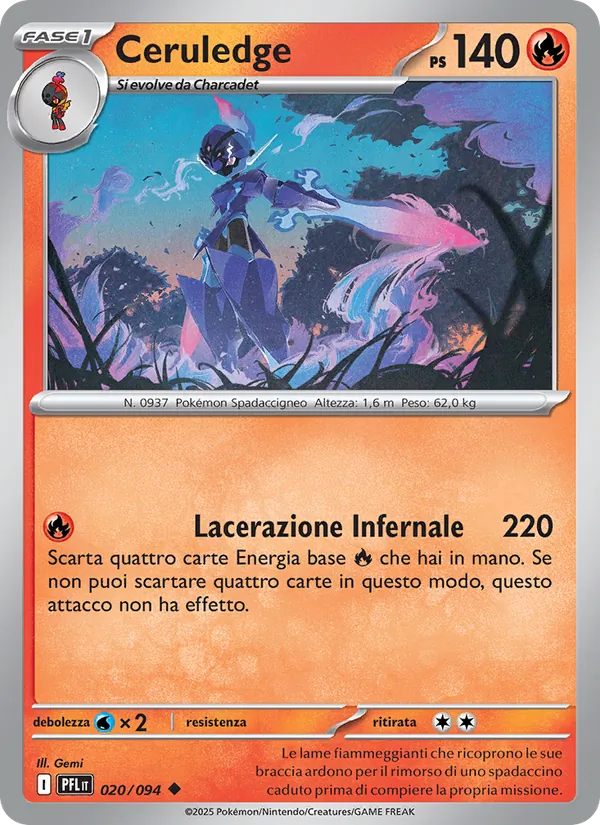 Ceruledge (PFL 020)