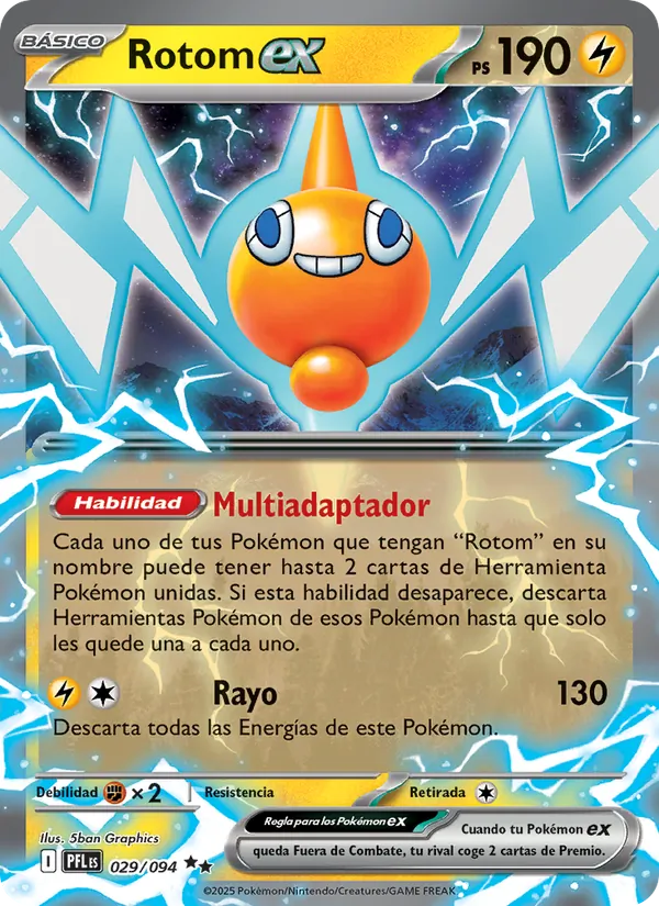 Rotom ex (PFL 029)