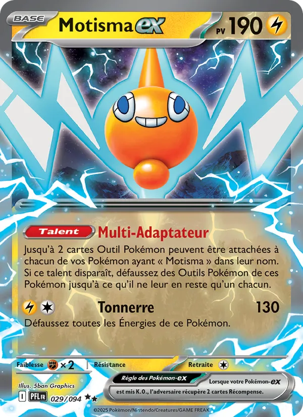 Rotom ex (PFL 029)