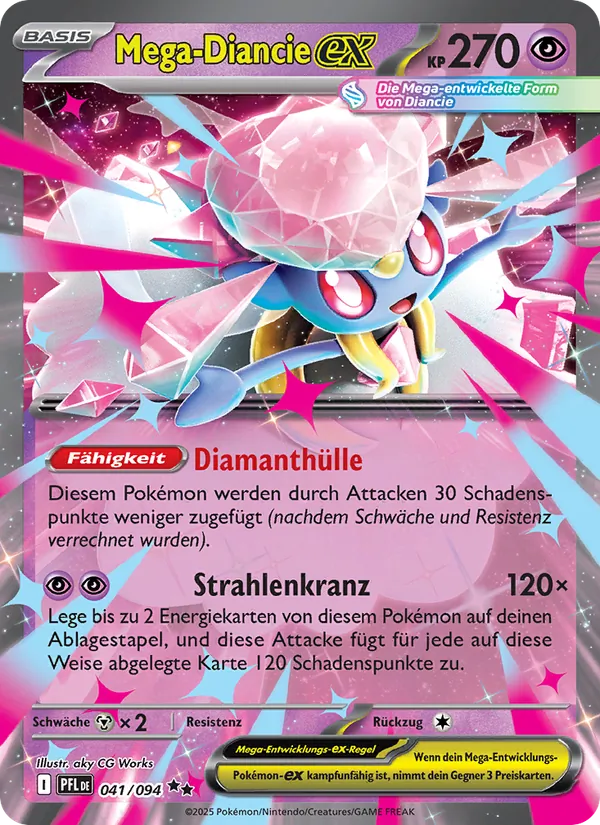 Mega Diancie ex (PFL 041)