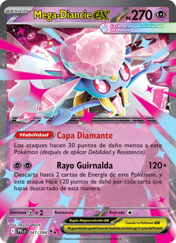Mega Diancie ex (PFL 041)