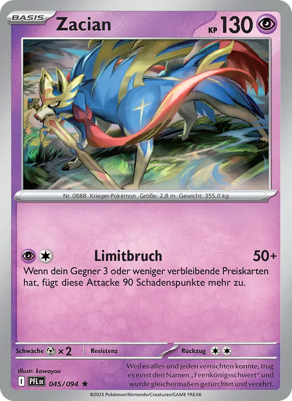 Zacian (PFL 045)