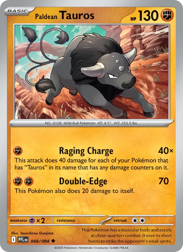 Paldean Tauros (PFL 048)