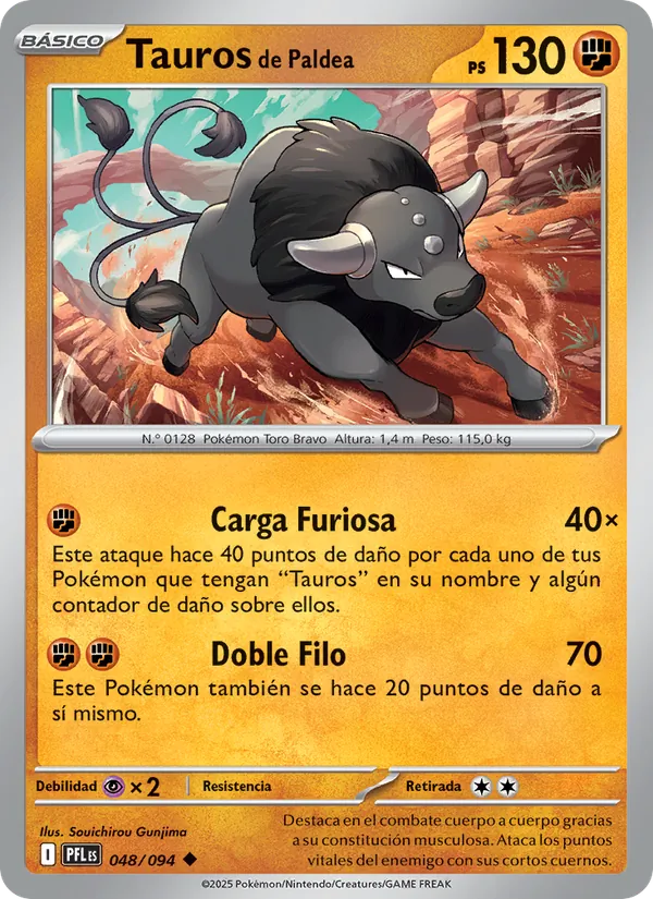 Paldean Tauros (PFL 048)