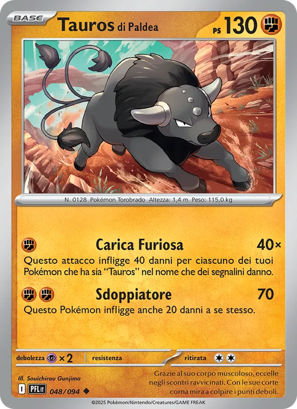 Paldean Tauros (PFL 048)