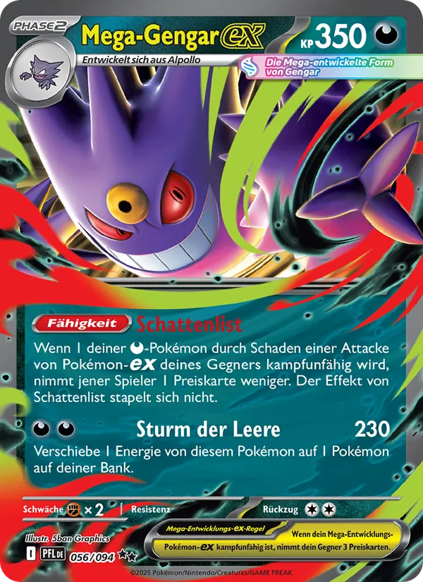 Mega Gengar ex (PFL 056)