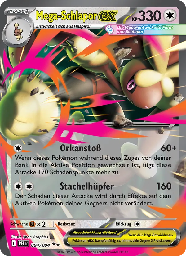 Mega Schlapor ex (PFL 084)