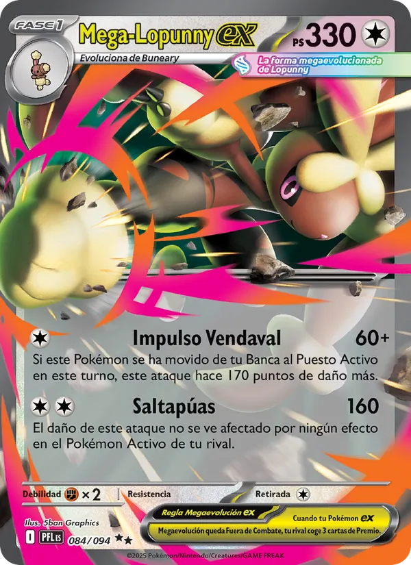 Mega Lopunny ex (PFL 084)