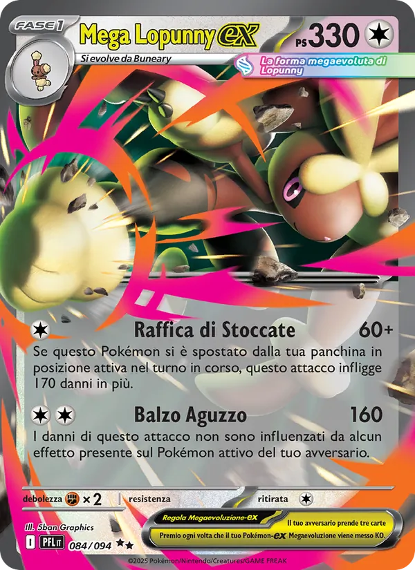 Mega Lopunny ex (PFL 084)