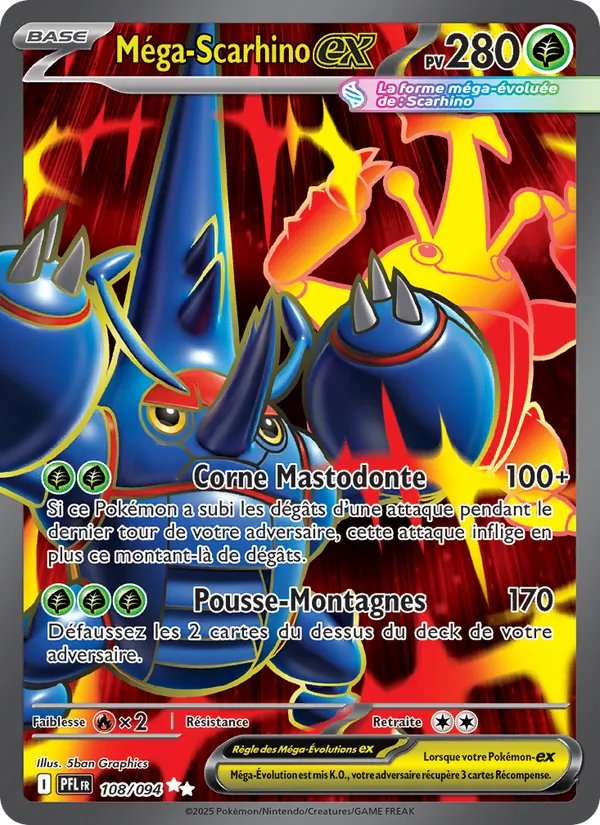 Mega Heracross ex (PFL 108)
