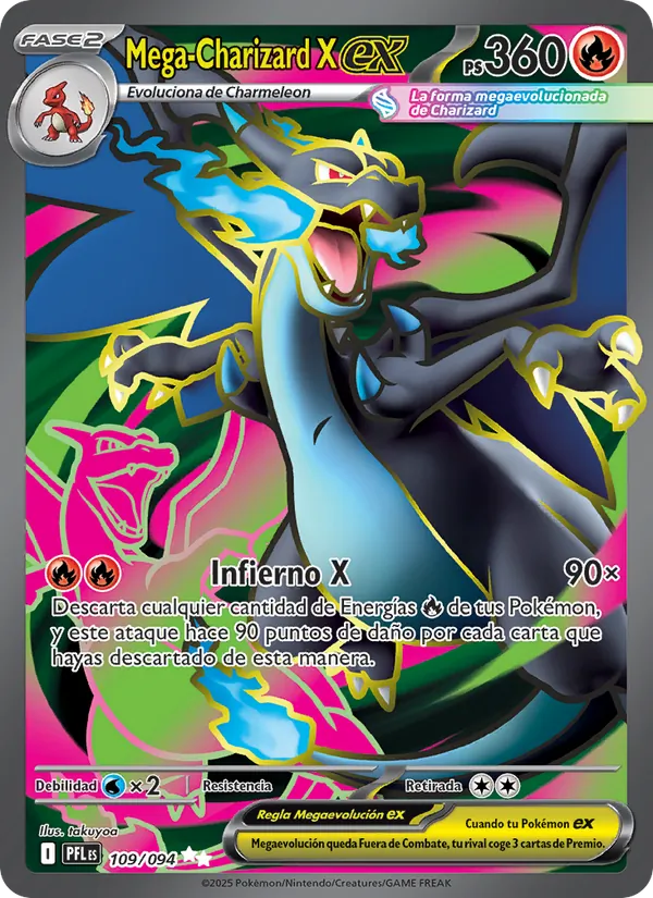 Mega Charizard X ex (PFL 109)