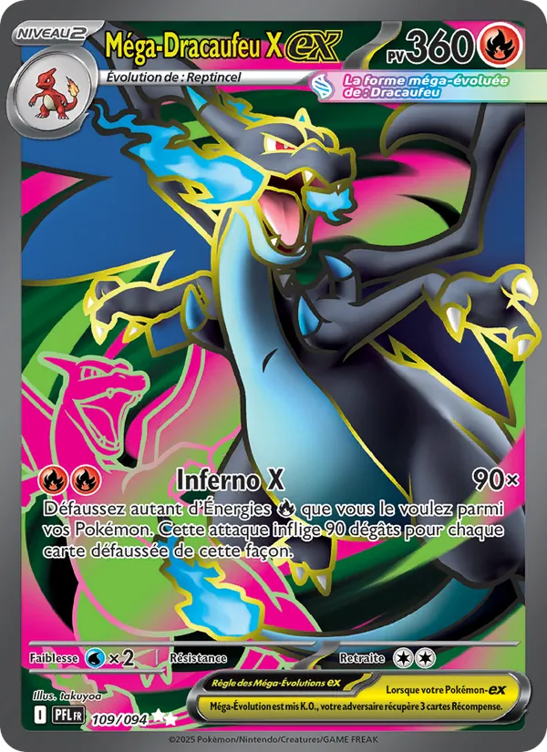 Mega Charizard X ex (PFL 109)