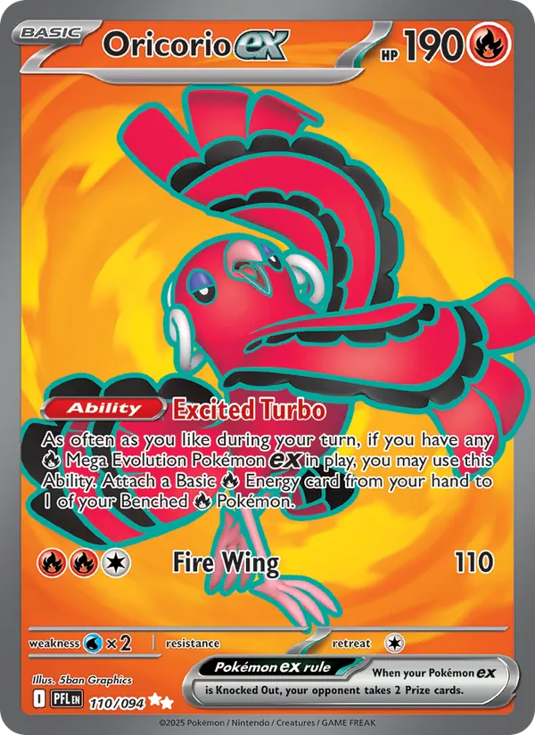Oricorio ex (PFL 110)
